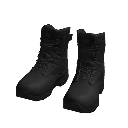 Military Boots-Black